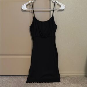 Wild Fable Black Cotton Mini Dress